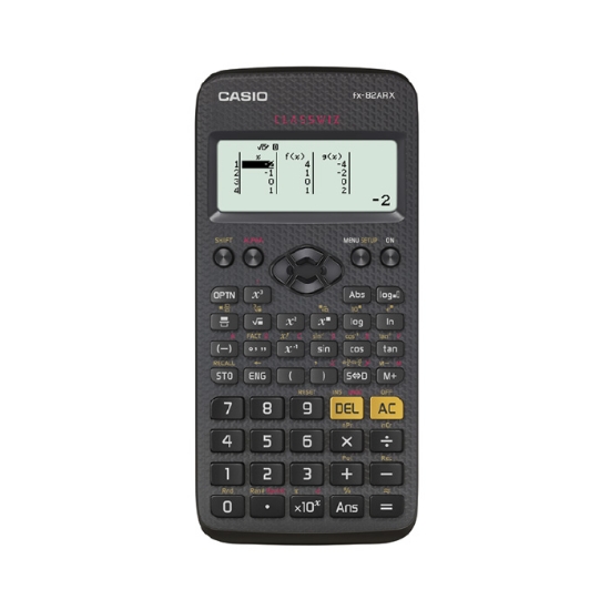 صورة الة حاسبة  علمية كاسيو وكالة 275وظيفة Casio FX-82ARX-CLASSWIZ