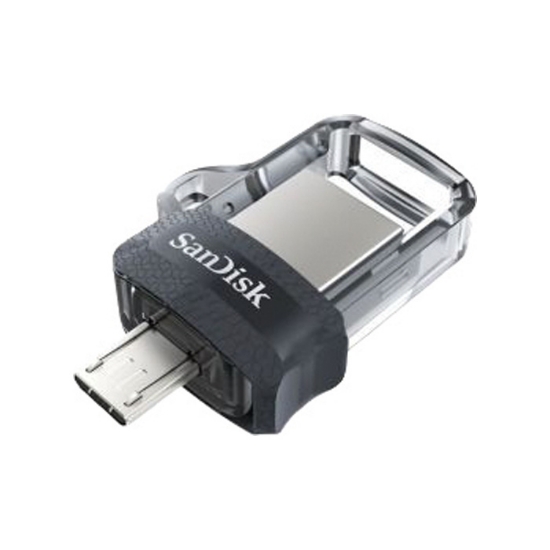 صورة فلاش دسك مدخلين  SANDiSK Ultra DUaI Drive m3.0  