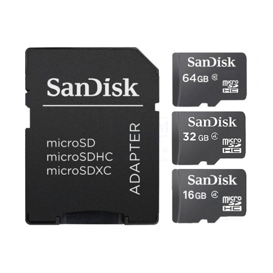 صورة ذاكرة SANDiSK مع Adapter