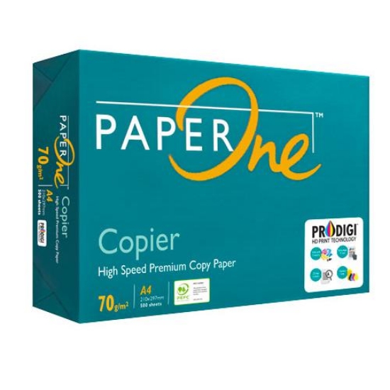 صورة ورق تصوير أبيض 70 جرام   paper paper one copier 70gsm A5