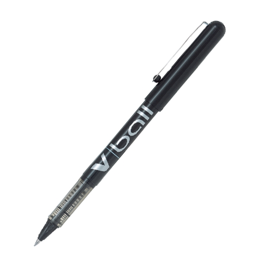 صورة اقلام سائل بايلوت بايلوت أبو عين اسود     PLOT (BL-VB10-G)V ball-10  Black 