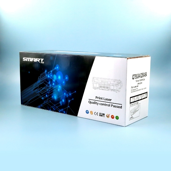 صورة SMART TECH (Q7553A/Q5949A - 53A/49A )خرطوشة حبر  سمارت تك بديل لطابعة HP ليزر  أسود Laser Toner Cartridge 