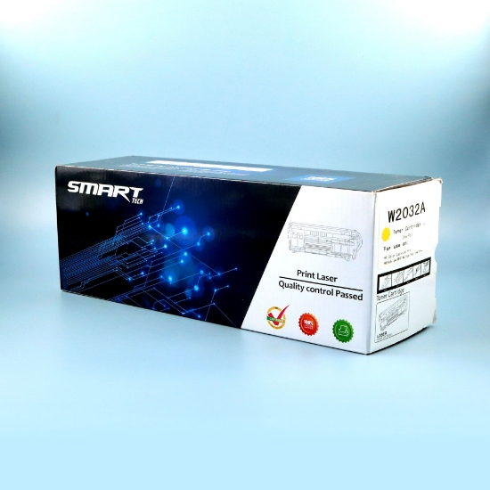 Picture of خرطوشة حبر( SMART TECH) YELLOW HP W2032A /415A (With Chip)  سمارت تك بديل لطابعة HP ليزر  أصفر (مع شريحة )   Laser Toner Cartridge 