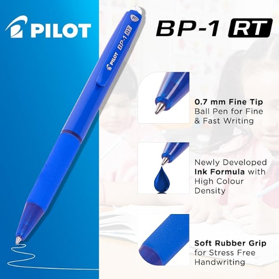 صورة أقلام جاف ضغط (بايلوت)/ PILOT Dry press pens BP-1RT-NB 