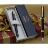 صورة اقلام حبر ذهبي اطار اسود(طقم)(باركر) Parker Urban Muted Black GT Fountain Pen 1931601M 