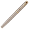 صورة اقلام حبر ذهبي اطار رمادي (طقم)(باركر) Parker IM Premium Fountain Pen Warm Silver GT 1931685M 