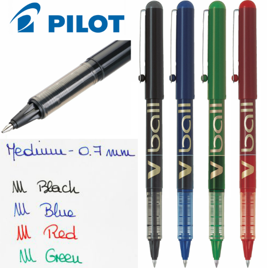 صورة أقلام سائل بايلوت  أبو عين PLOT Liquid pen (BL-VB) V ball   