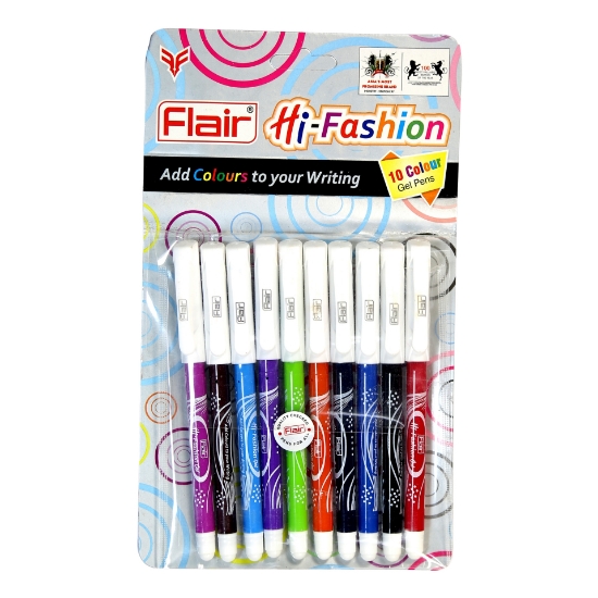 صورة أقلام جل لماع - فلير(طقم)(1131-F-HI-FASSION) FLAIR Pen 