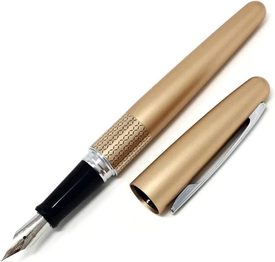 Picture of قلم حبر معدني اطار ذهبي بايلوت PILOT FPMR3MFL+Z-CS-MR2-S1	
