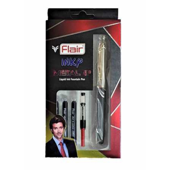 Picture of طقم قلم حبر فلاير FLAIR Inky Metal GP 