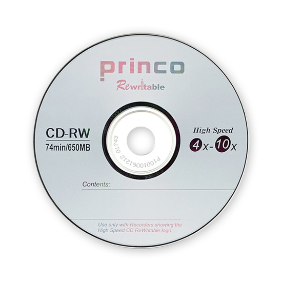 صورة اقراص كمبيوتر برينكو CD-RW-80MIN-700MB