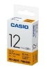 صورة ليبل طابعة كاسيو وكالة XR-12FOE BLACK INK ORANGE 12mm  Casio