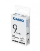 صورة ليبل طابعة  كاسيو وكالة XR-9X1 BLACK INK CLEAR 9MM Casio