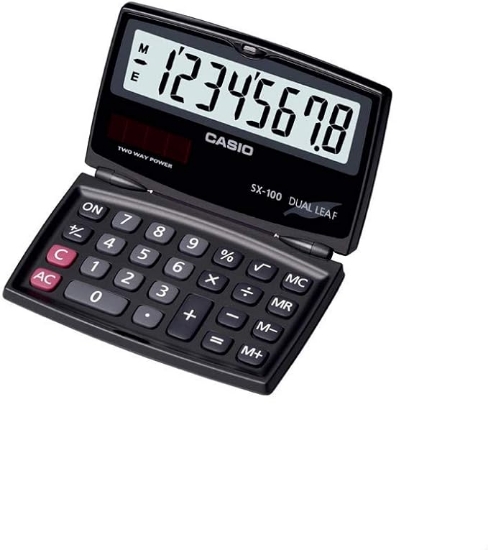 صورة اّلة حاسبة كاسيووكالة SX-100-Wجيب 8أرقام Casio