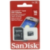 صورة ذاكرة SANDiSK-16GB مع Adapter