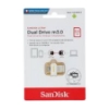 صورة فلاش دسك مدخلين SANDiSK Ultra DUaI Drive m3.0 64GB