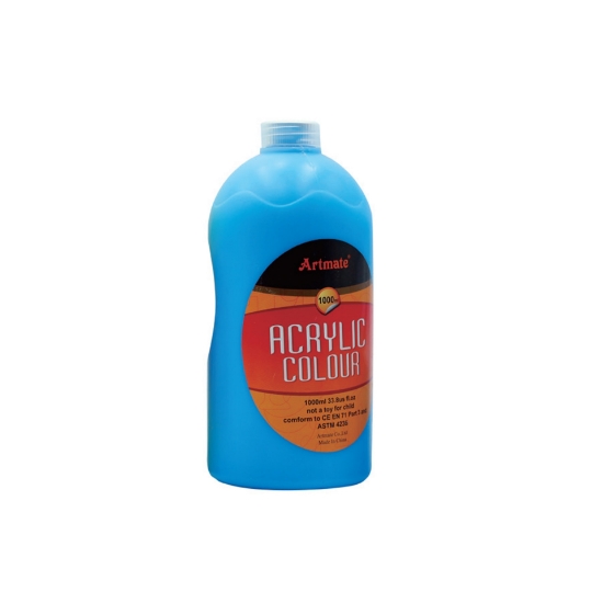 Picture of الوان اكريليك ازرق 1000مل (1 لتر) ARTMATE-A194402