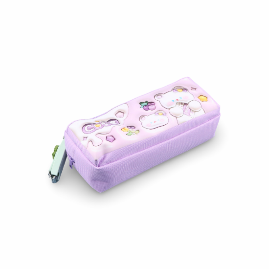 Picture of مقالم قماش بناتي جيبين مع قلامة اظافر في باكت AAC024-7-7-NO-78018