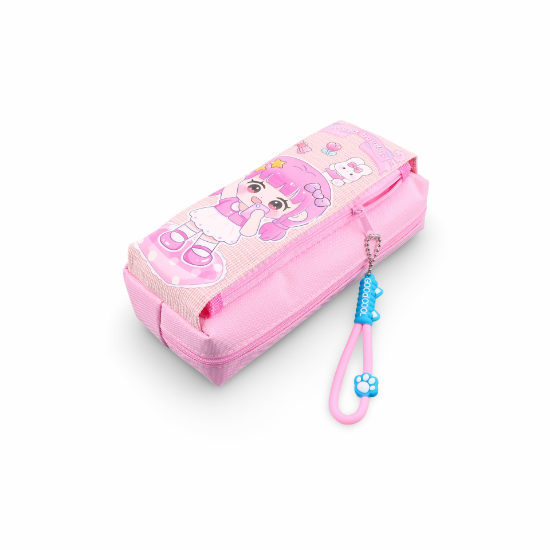 Picture of مقالم قماش بناتي جيبين مع ميدالية مسكة البنت في باكت AAC024-7-3-NO-6840-Sweet