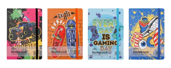 Picture of دفاتر غلاف كب 96ورقة ابو خيط BG-13462-A5-1-4