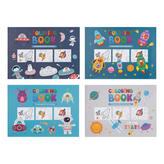 Picture of دفاتر تلوين حيوانات الفضاء كبير TS12391-A3-1-4