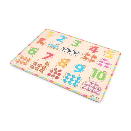 Picture of وسائل تعليمية ارقام انجليزي مع الصور  خشب   AAG022-1-32-GTW-3047