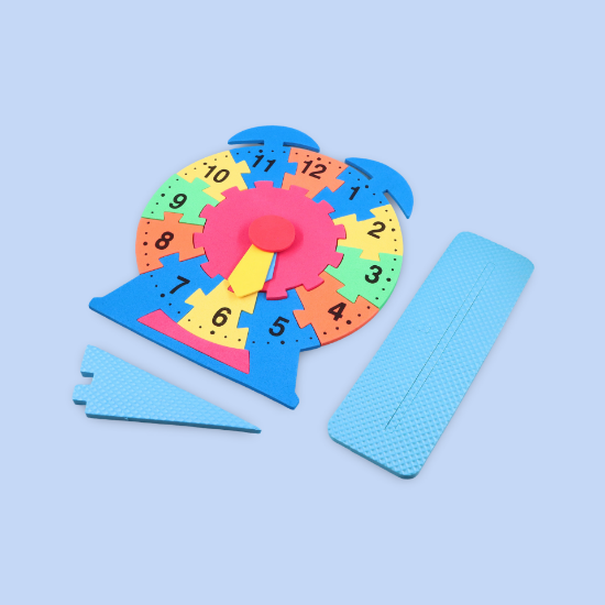 Picture of وسائل تعليمية اسفنجي شكل ساعة جرس تركيب AAC023-9-81