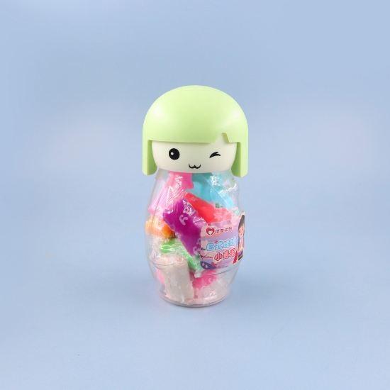 Picture of صلصال 12لون مع القوالب شكل بنت  AAC024-7-69-108