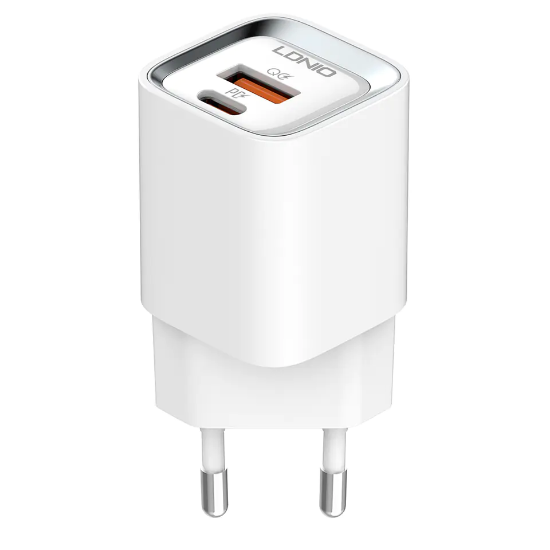 Picture of شاحن  مع توصيلة تلفون تايبسي وايفون  A2318M LDNIO