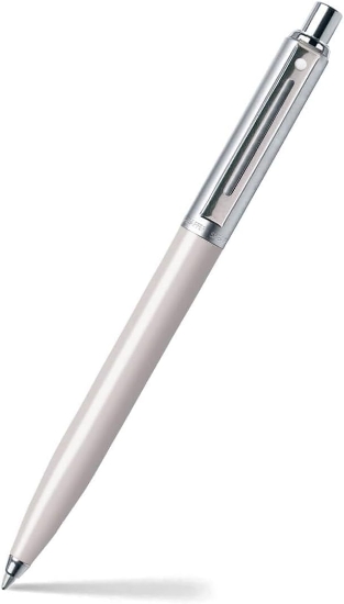 Picture of قلم  جاف فاخر  اطار ابيض+فضي (شفر)/Sheaffer E23210751