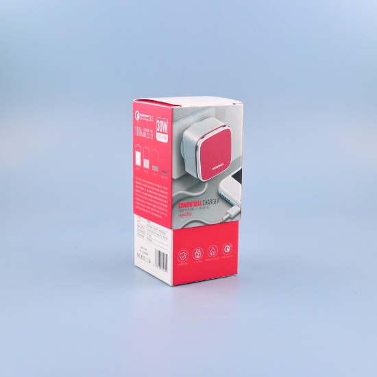 Picture of شاحن فتحتين مع توصيلة تلفون تايب سي A2405Q TYPE-C SMART