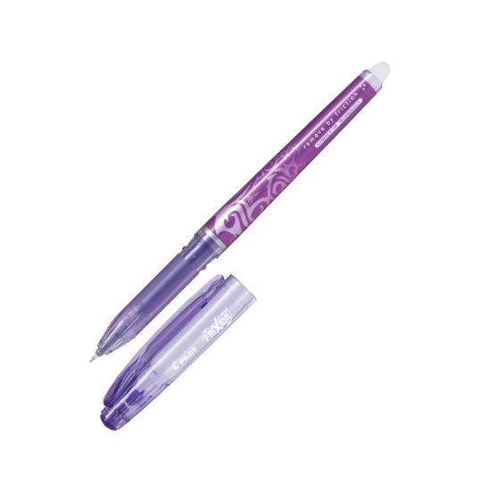Picture of اقلام سائل بايلوت بنفسجي مع الماسح FRIXION POINT BL-FRP5-V