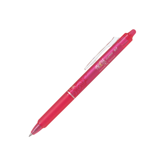 Picture of اقلام سائل ضغط مع الماسح بايلوت وردي FRIXION BLRT-FR7-P