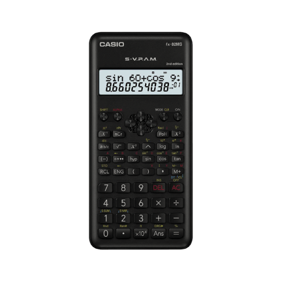 Picture of الة حاسبة كاسيو علمية وكالة 240وظيفة FX-82MS2-LINE DISPLAY