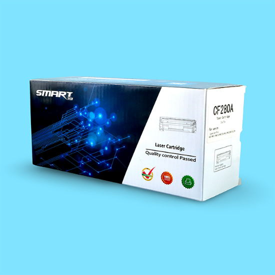Picture of SMART TECH (CF280A /80A)خرطوشة حبر  سمارت تك بديل لطابعة HP ليزر  أسود Laser Toner Cartridge 