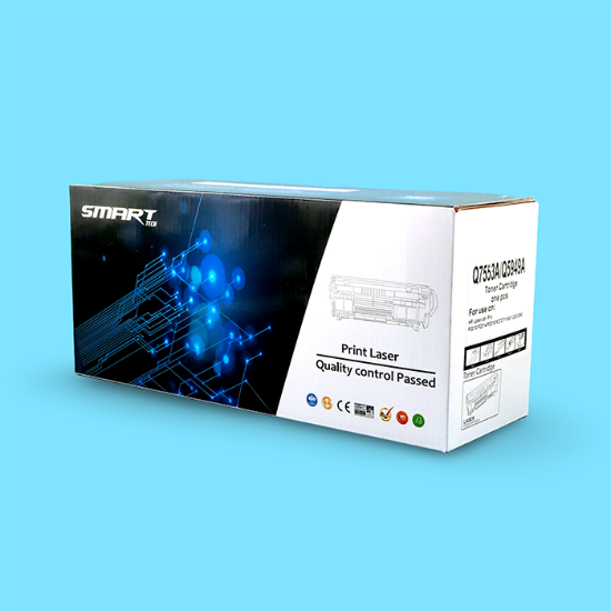 Picture of SMART TECH (Q7553A/Q5949A - 53A/49A )خرطوشة حبر  سمارت تك بديل لطابعة HP ليزر  أسود Laser Toner Cartridge 