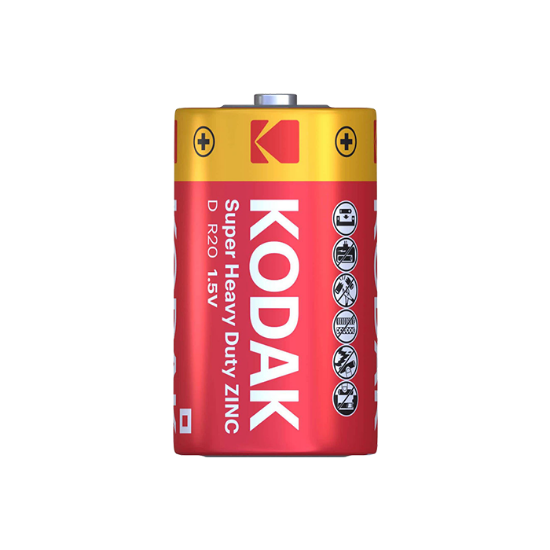 Picture of طقم بطاريات كوداك كبير احمر KODAK SUPER R20-CAT30946385 الطقم =2ح