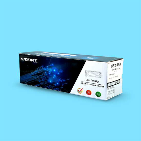 Picture of SMART TECH (CB435A /35A)خرطوشة حبر  سمارت تك بديل لطابعة HP ليزر  أسود Laser Toner Cartridge 