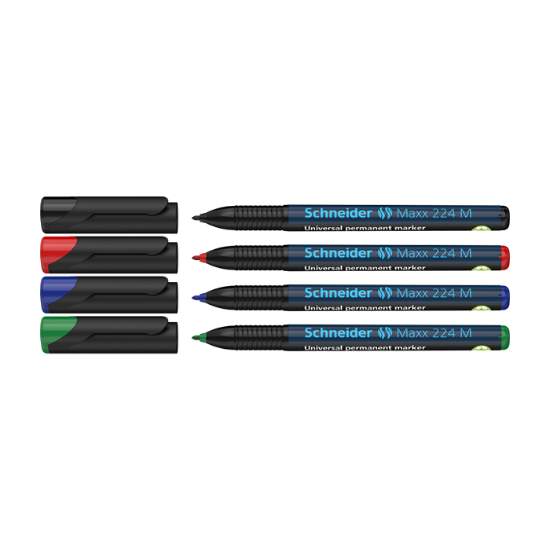 Picture of أقلام علامة  شفافيات - شيندر طقم  (MAXX) schneider pen Universal marker permanent