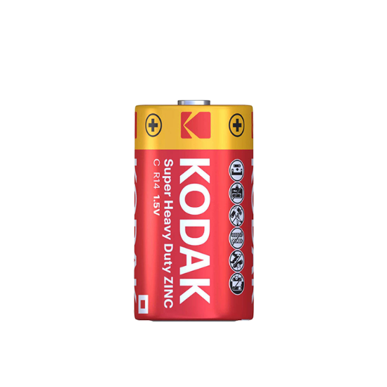 Picture of طقم بطاريات كوداك وسط احمر KODAK SUPER LR14-C-2-CAT30951051 الطقم =2ح