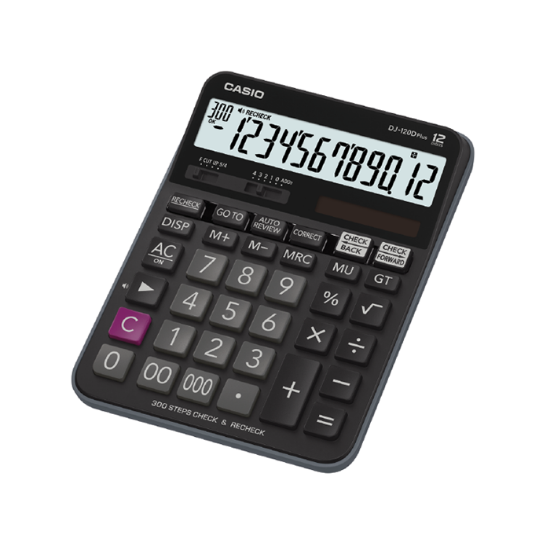 Picture of الة حاسبة كاسيو وكالة 12رقم  CASIO DJ-120D PLUS