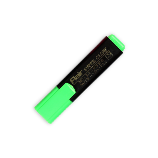 Picture of أقلام توضيح أخضر فلاير SUPER  GLOW