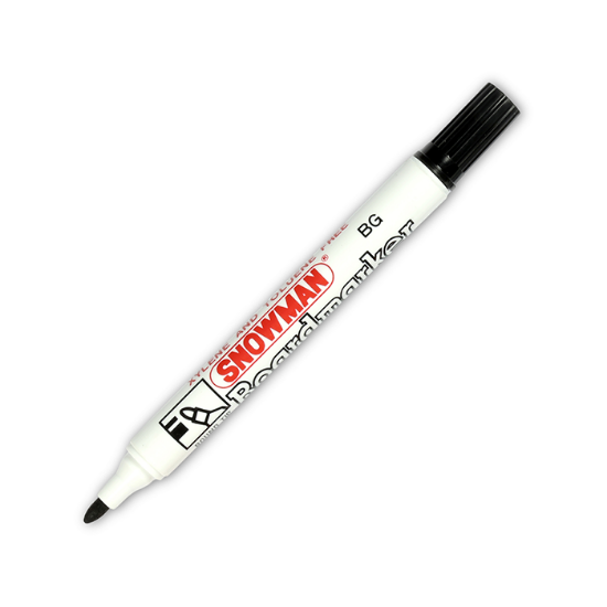 Picture of اقلام سبورة مدبب اسود SNOWMAN-BG-12