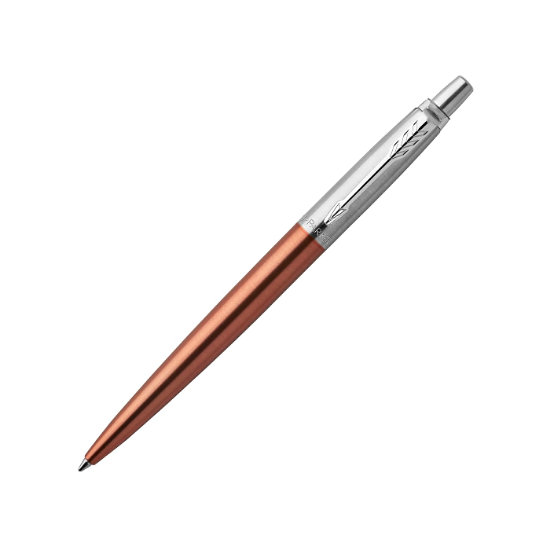 Picture of قلم جاف ازرق فضي اطاراحمر في كرت تعليق(باركر)/ 1953242  parker  