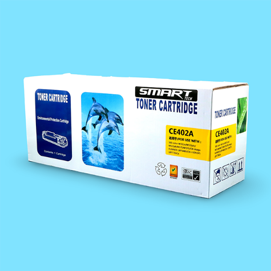 صورة حبر طابعة ليزر SMART-TECH-HP- CE402A 507A Sal اصفر
