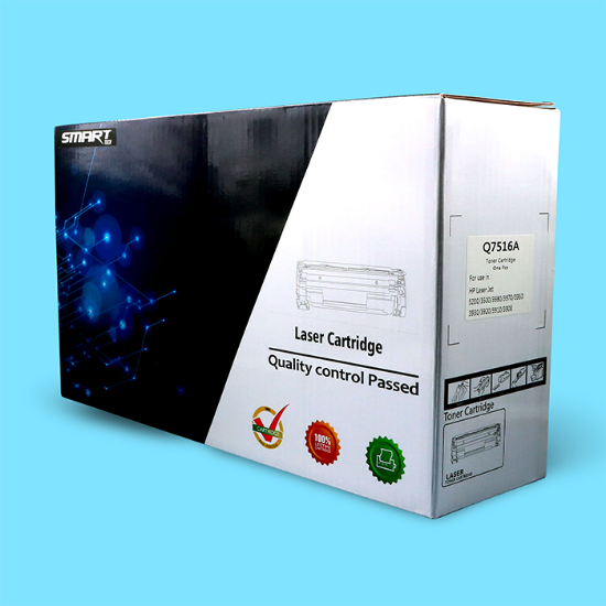 Picture of  (Q7516A /16A) SMART TECH خرطوشة حبر  سمارت تك بديل لطابعة HP ليزر  أسود  Laser Toner Cartridge   