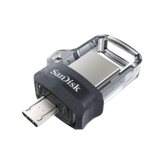 صورة فلاش دسك مدخلين  SANDiSK Ultra DUaI Drive USB 3.0  32GB
