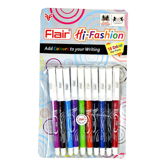 صورة اقلام سائل جل فلاير10الوان Fashion-GEL
