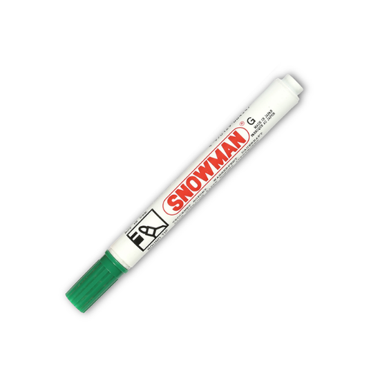 Picture of أقلام علامة مدبب أخضر SNOWMAN_G-12