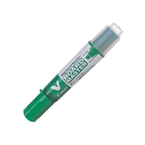 Picture of  أقلام سبورة بايلوت مقصوص بغيار  أخضر WBMA-VBM-MC-G